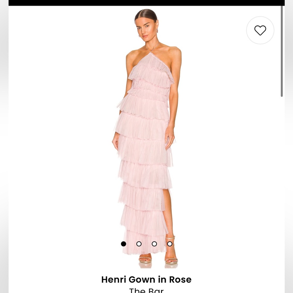 The Bar Henri Gown Rose